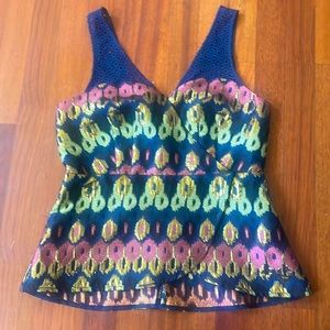 HD In Paris Peplum Top